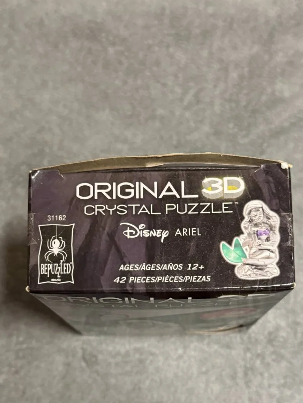 Disney 100 3D Crystal Ariel Puzzle — Size 42 Pieces